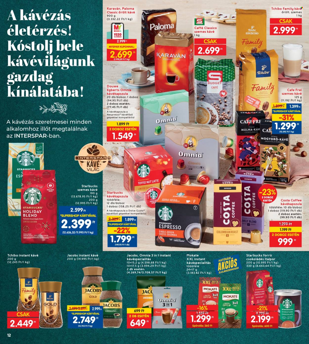 INTERSPAR akciós újságok - 2023.11.09 - 2023.11.15. Oldal 12