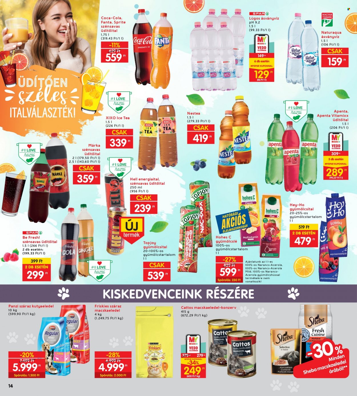 INTERSPAR akciós újságok - 2023.11.09 - 2023.11.15. Oldal 14