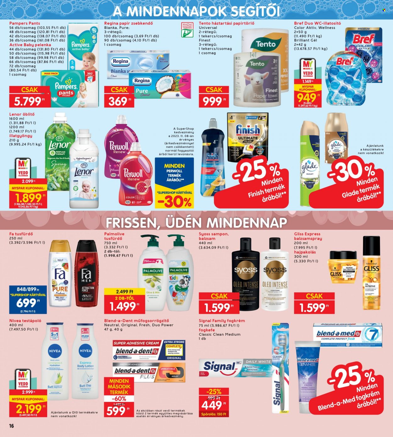 INTERSPAR akciós újságok - 2023.11.09 - 2023.11.15. Oldal 16