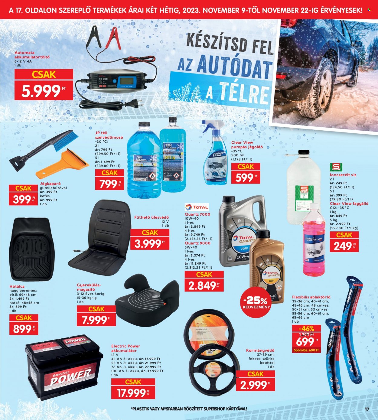 INTERSPAR akciós újságok - 2023.11.09 - 2023.11.15. Oldal 17