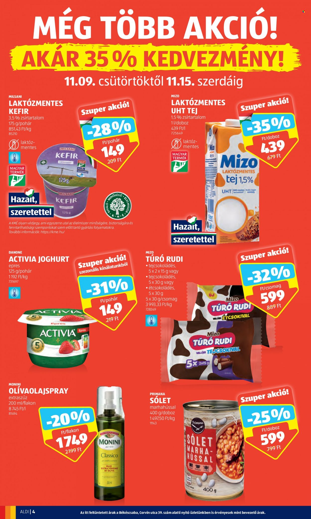 Aldi akciós újságok - 2023.11.09 - 2023.11.15. Oldal 4