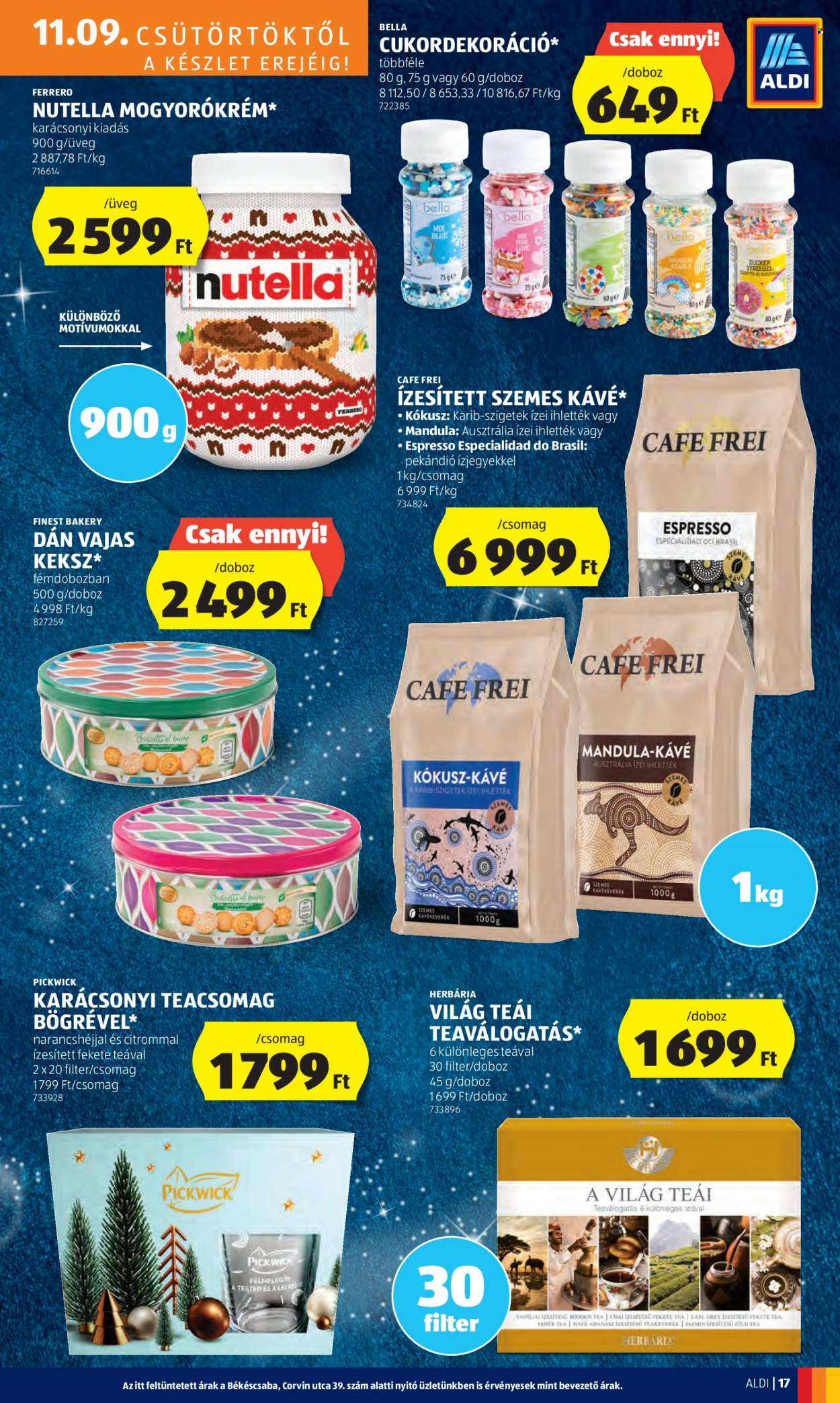 Aldi akciós újságok - 2023.11.09 - 2023.11.15. Oldal 19