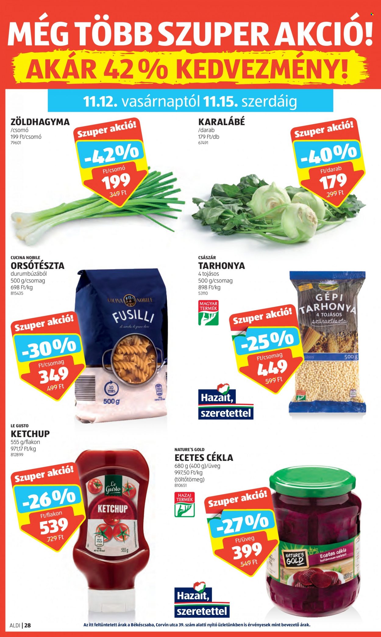 Aldi akciós újságok - 2023.11.09 - 2023.11.15. Oldal 32