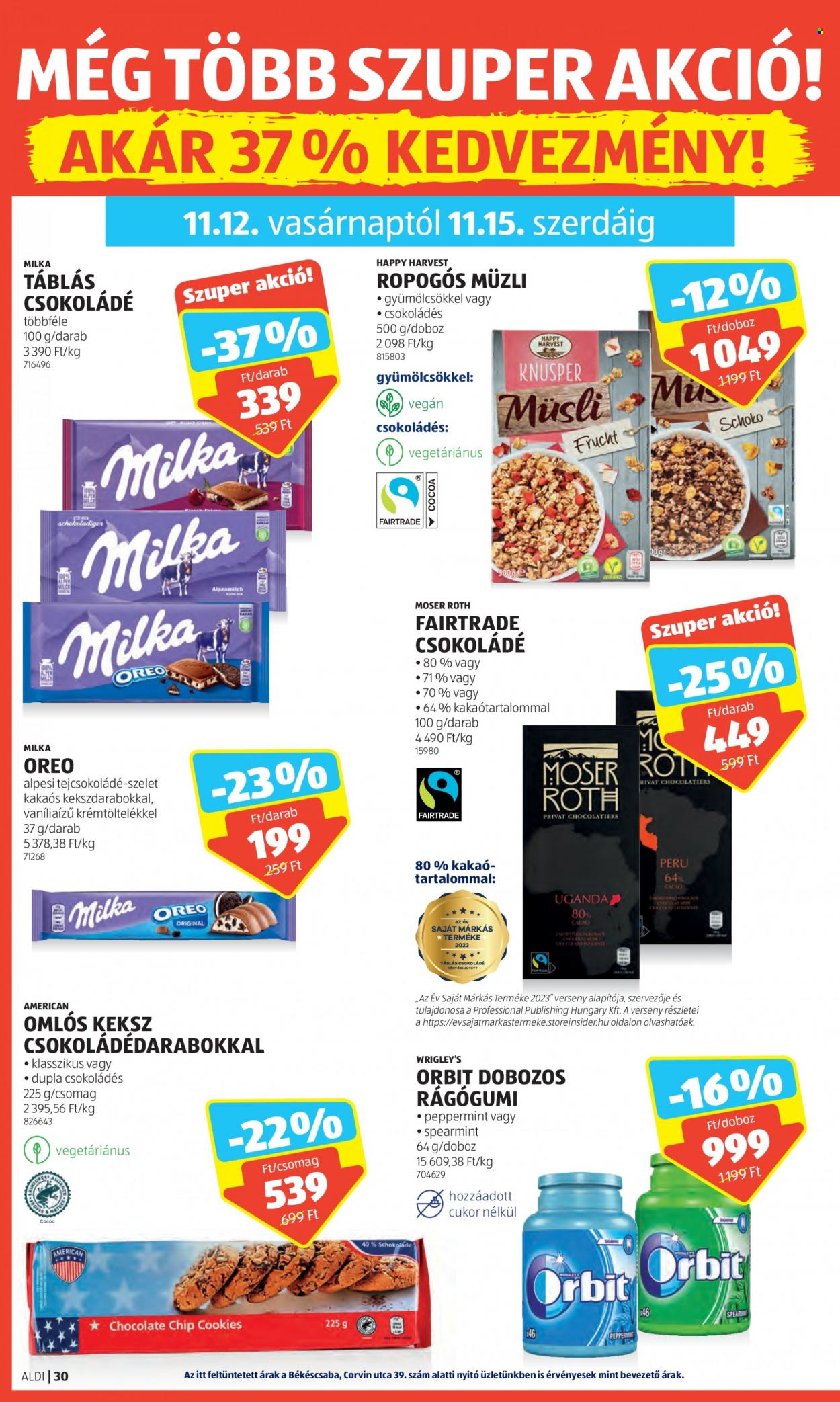 Aldi akciós újságok - 2023.11.09 - 2023.11.15. Oldal 34