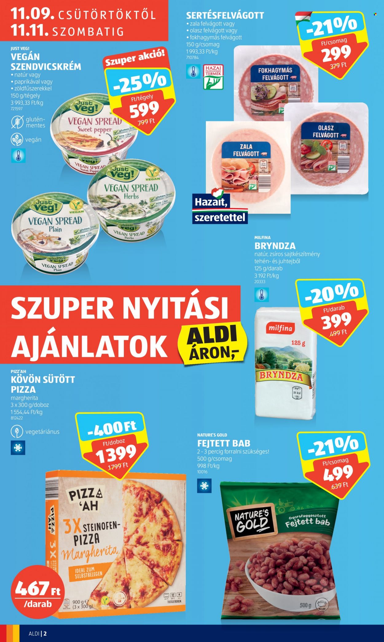 Aldi akciós újságok. Oldal 2