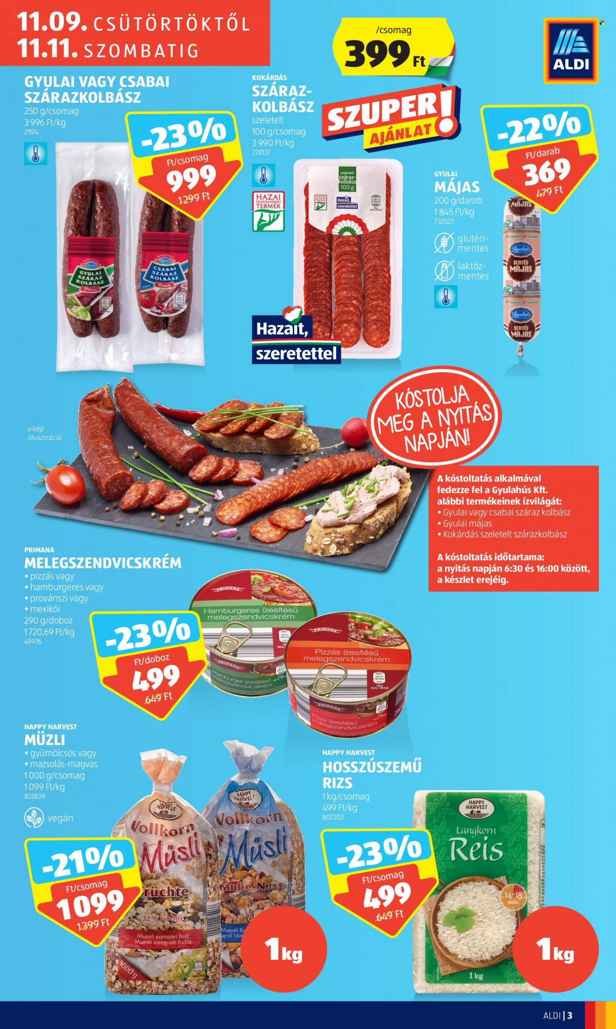 Aldi akciós újságok. Oldal 3