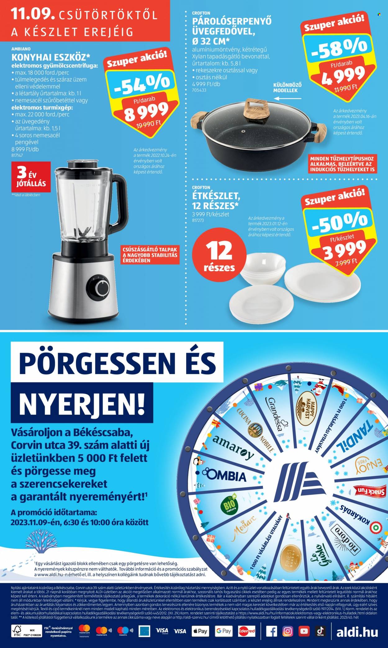 Aldi akciós újságok. Oldal 19