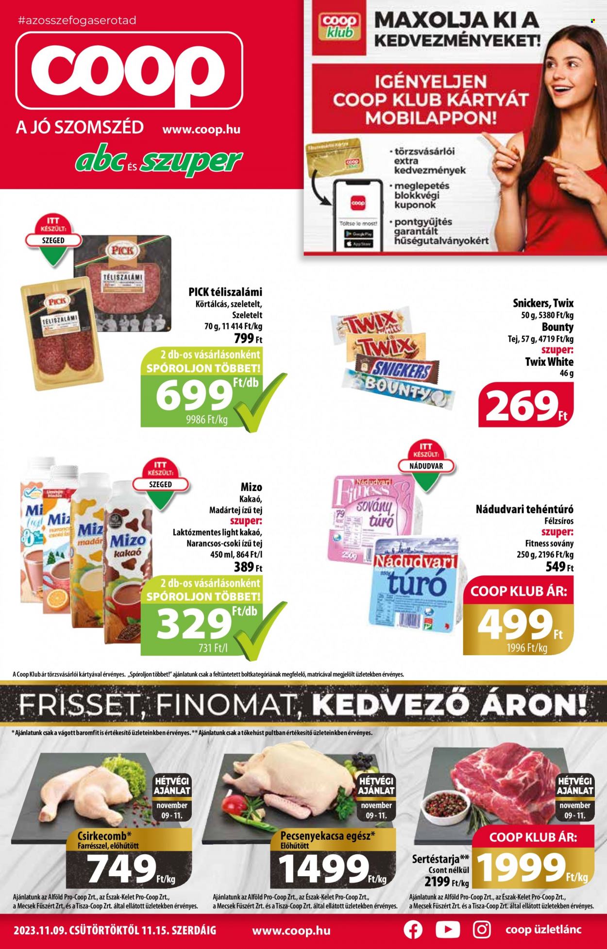 Coop akciós újságok - 2023.11.09 - 2023.11.15. Oldal 1