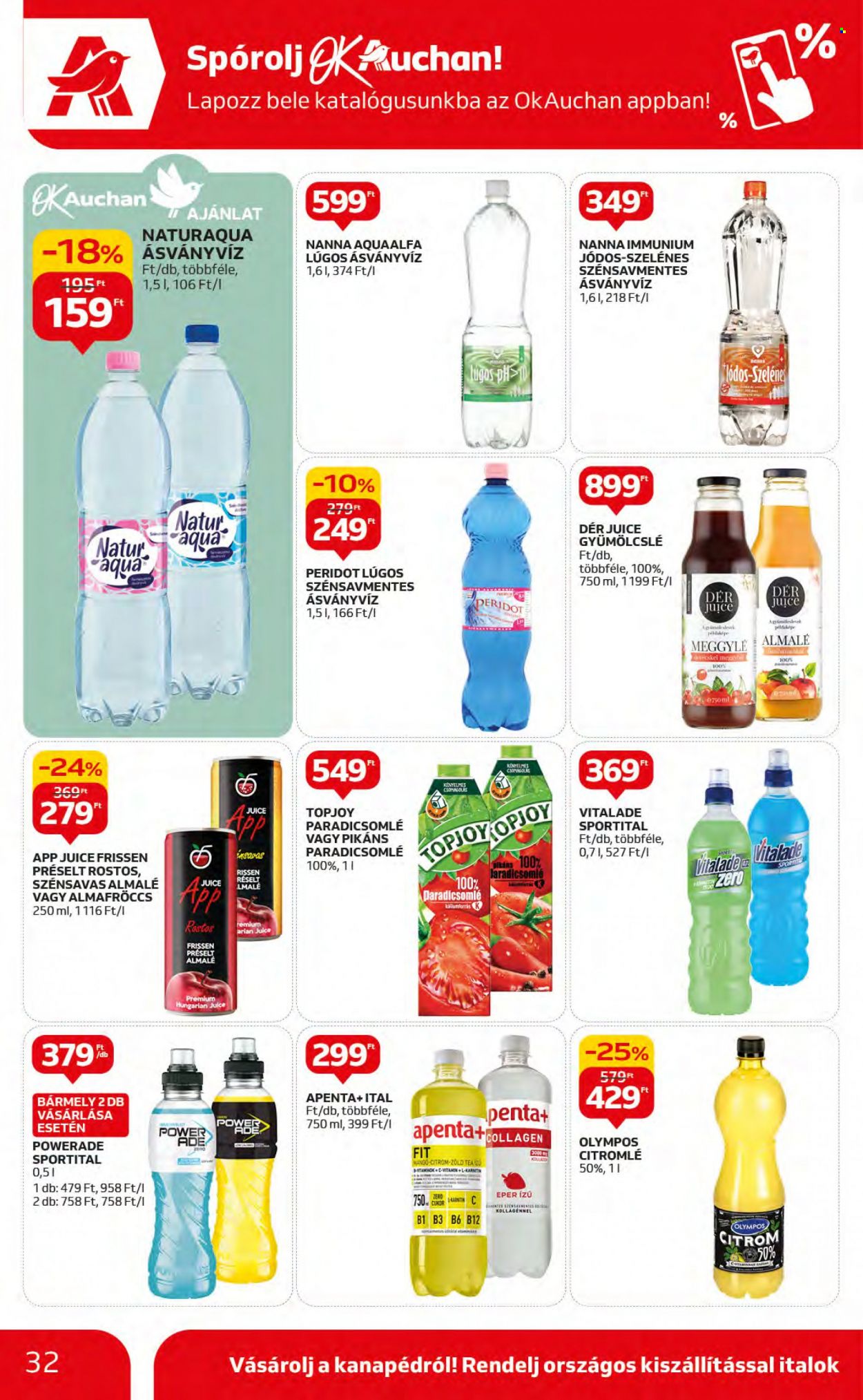 Auchan akciós újságok - 2023.11.09 - 2023.11.15. Oldal 32