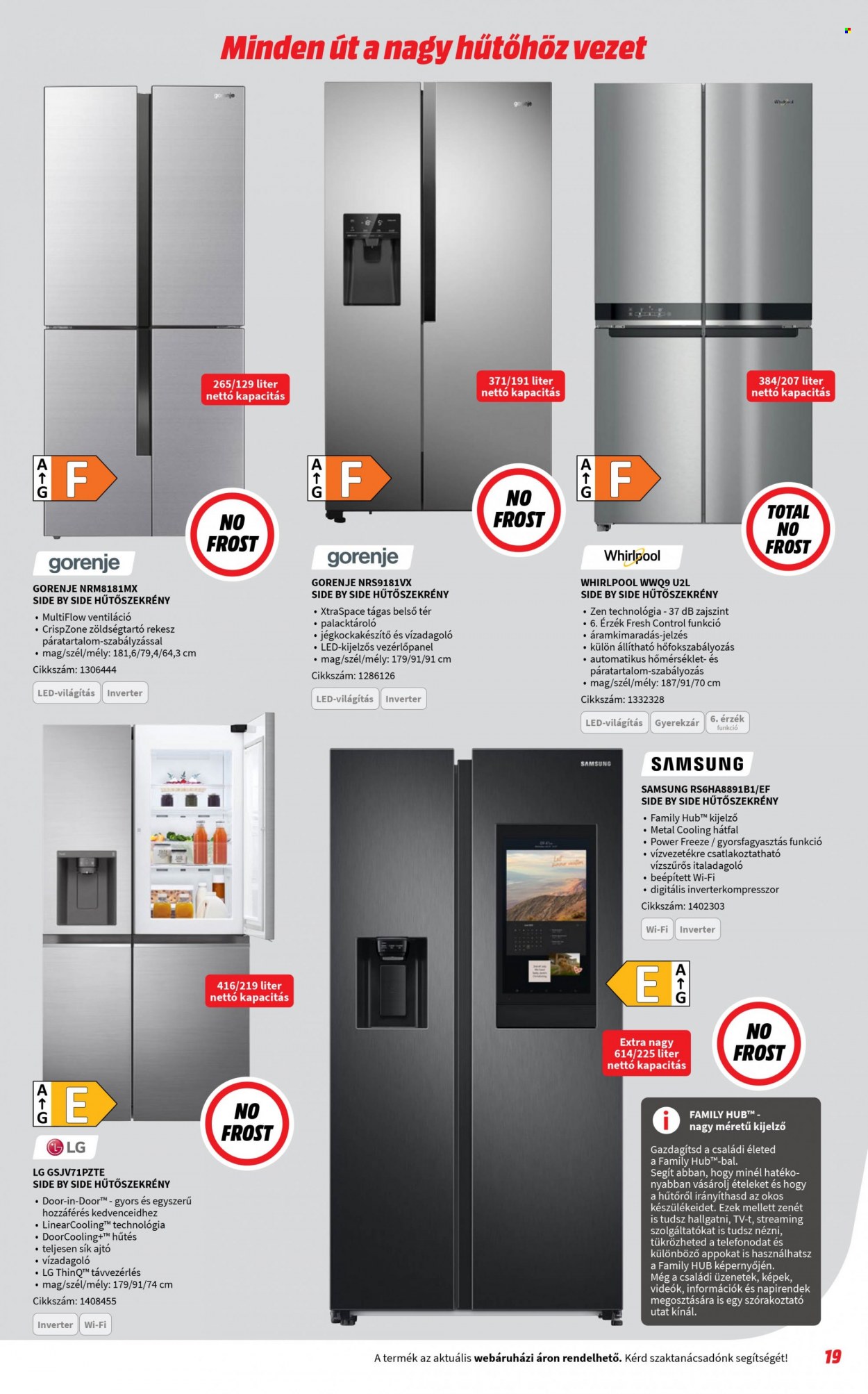 MediaMarkt akciós újságok - 2023.11.08 - 2023.11.30. Oldal 19
