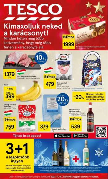 Újság TESCO - 2023.11.16 - 2023.11.22.