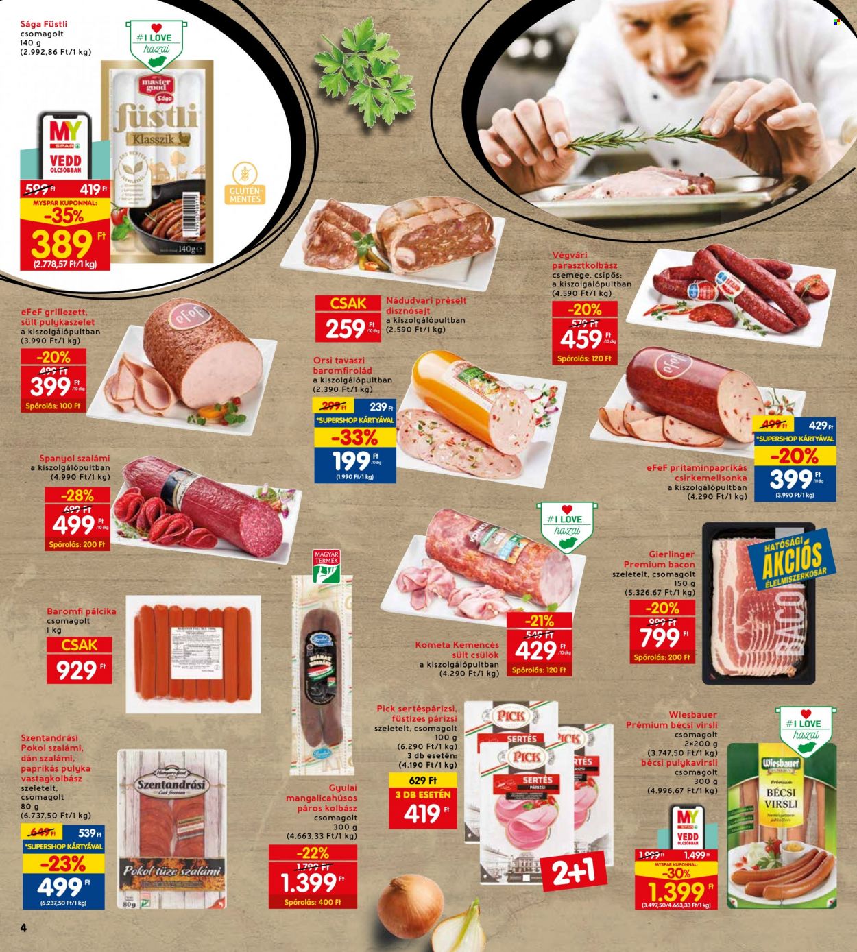 INTERSPAR akciós újságok - 2023.11.16 - 2023.11.22. Oldal 4