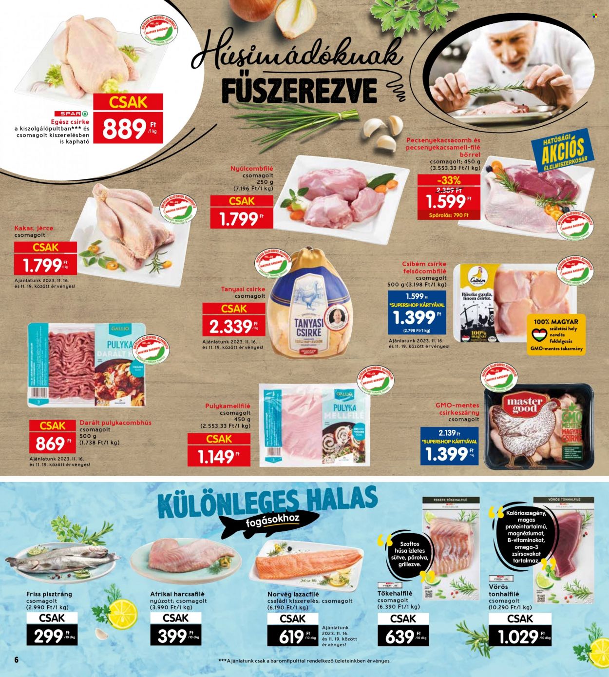 INTERSPAR akciós újságok - 2023.11.16 - 2023.11.22. Oldal 6