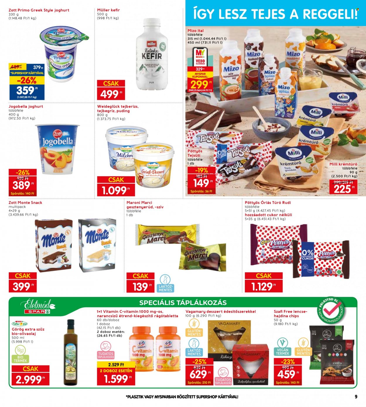 INTERSPAR akciós újságok - 2023.11.16 - 2023.11.22. Oldal 9