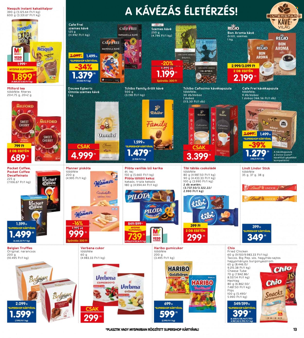INTERSPAR akciós újságok - 2023.11.16 - 2023.11.22. Oldal 13