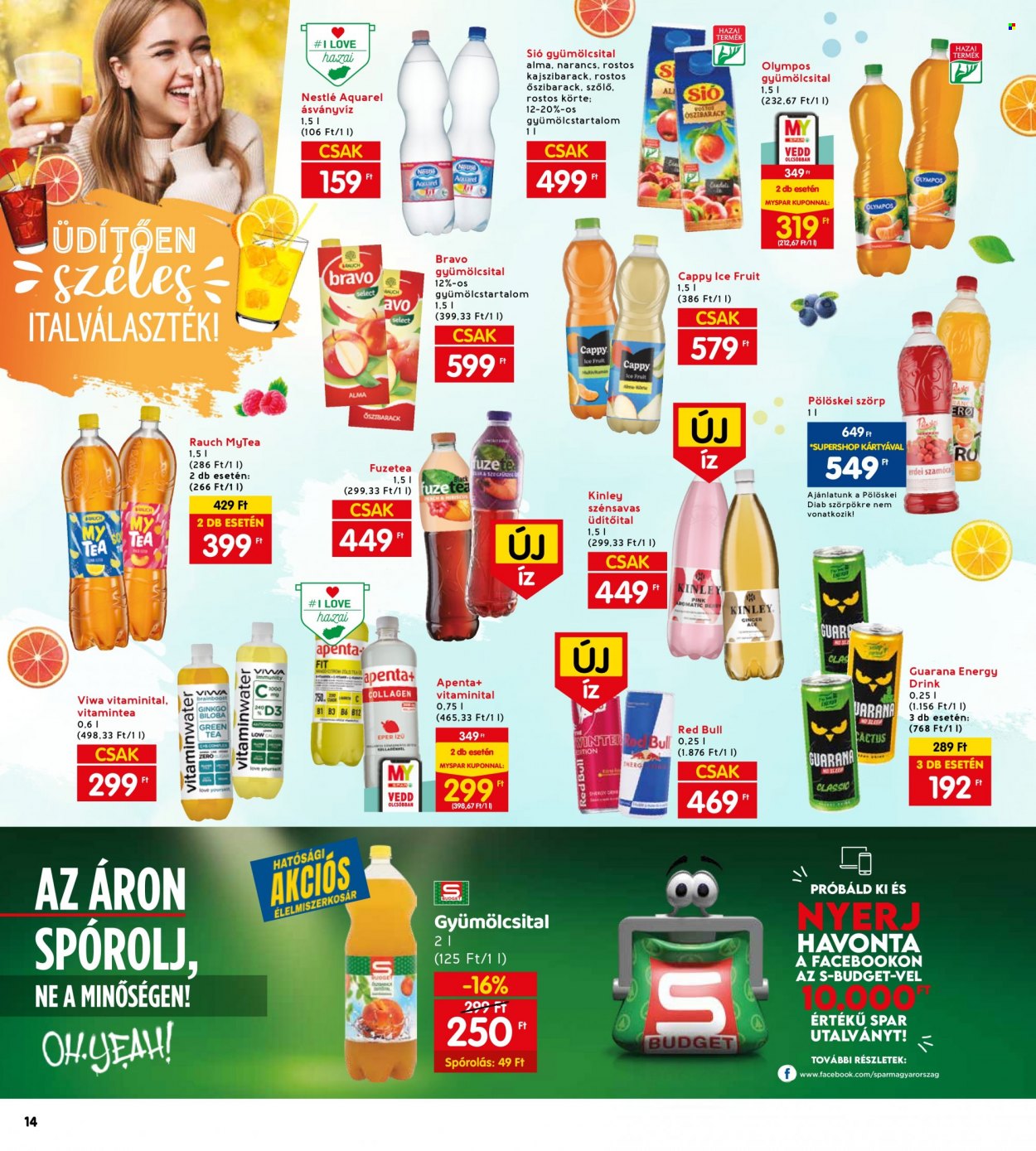 INTERSPAR akciós újságok - 2023.11.16 - 2023.11.22. Oldal 14