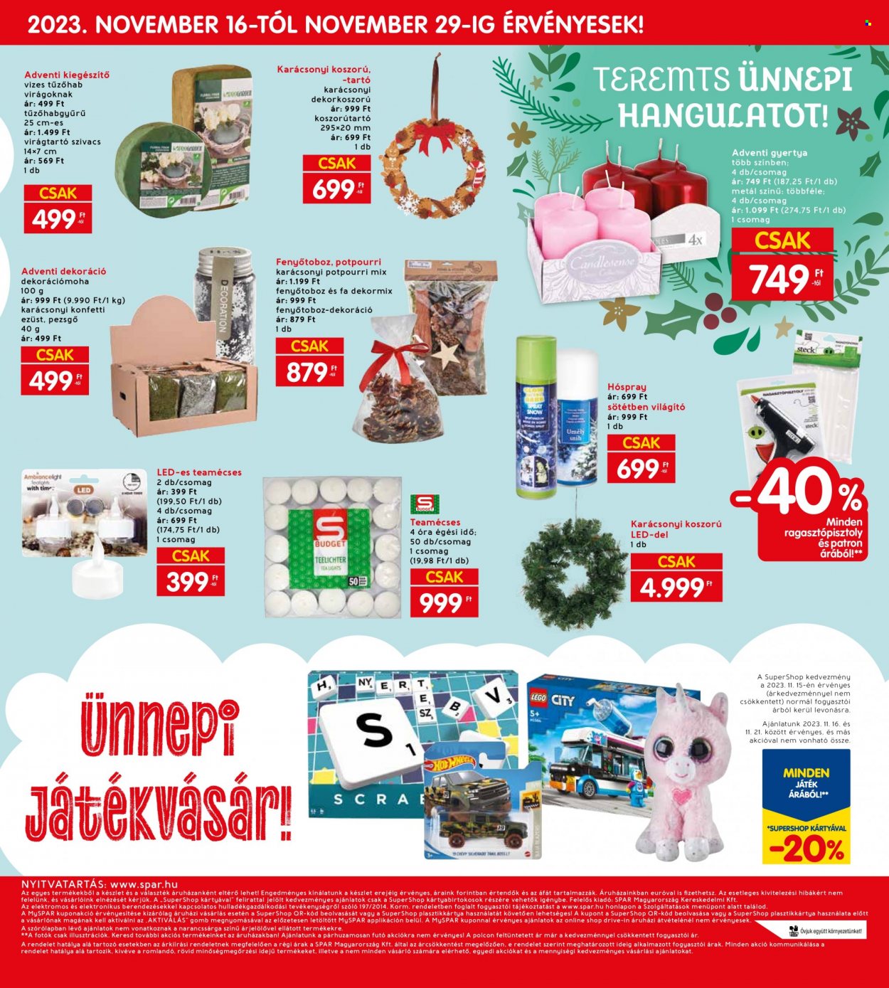 INTERSPAR akciós újságok - 2023.11.16 - 2023.11.22. Oldal 19