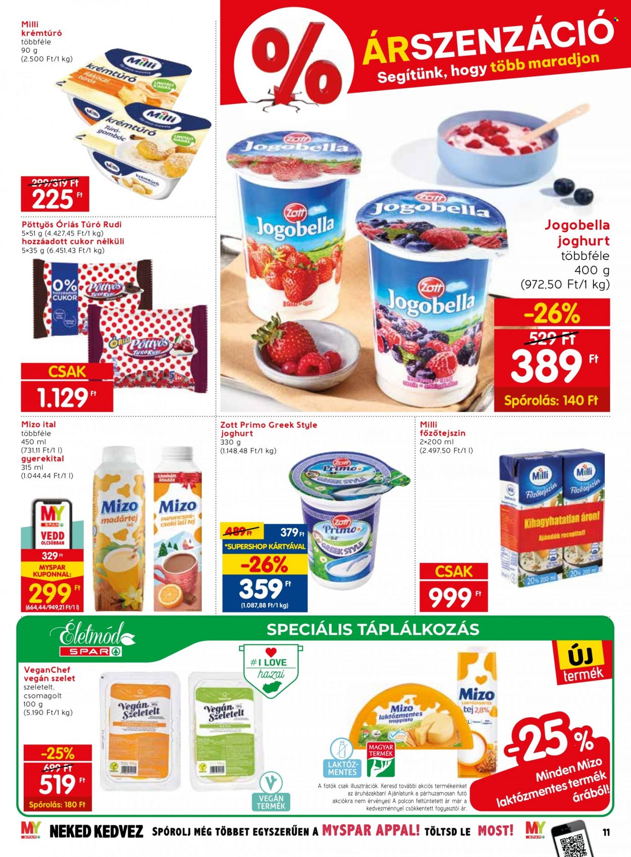 SPAR akciós újságok - 2023.11.16 - 2023.11.22. Oldal 11