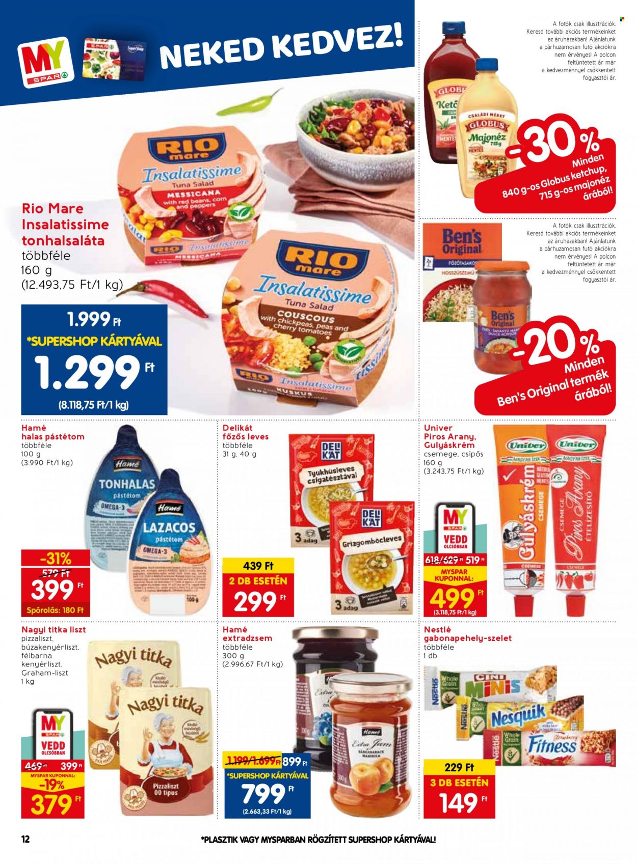 SPAR akciós újságok - 2023.11.16 - 2023.11.22. Oldal 12