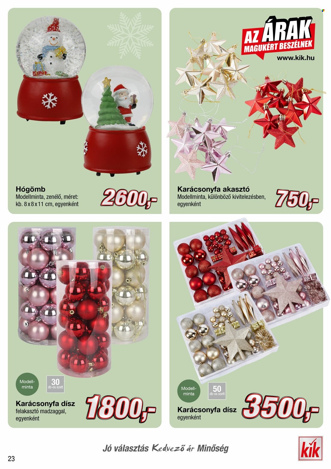 Kik akciós újságok. Oldal 23