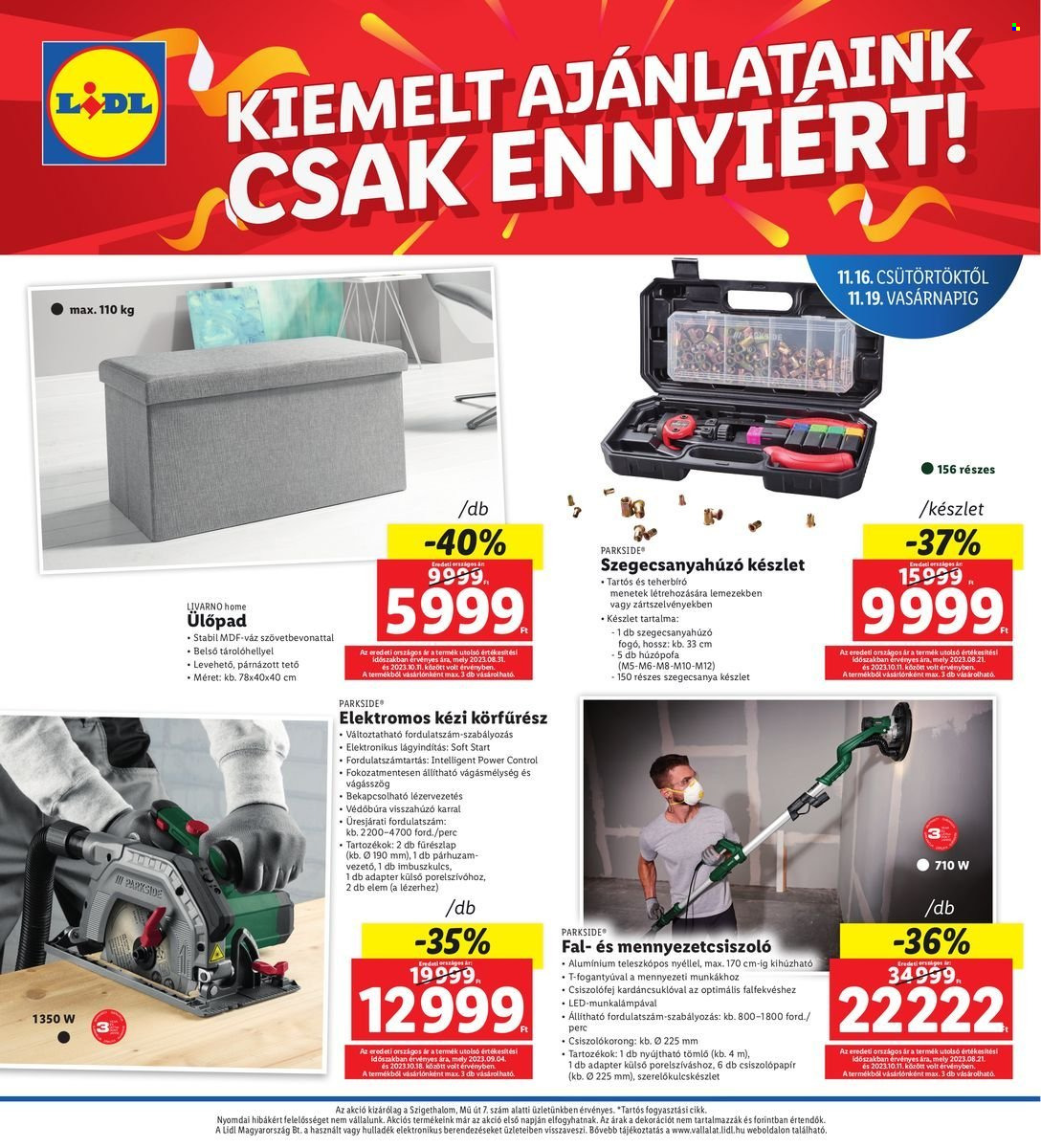Lidl akciós újságok - 2023.11.16 - 2023.11.19. Oldal 4