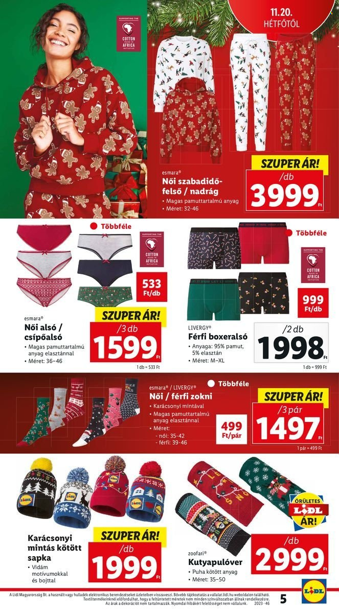 Lidl akciós újságok. Oldal 5