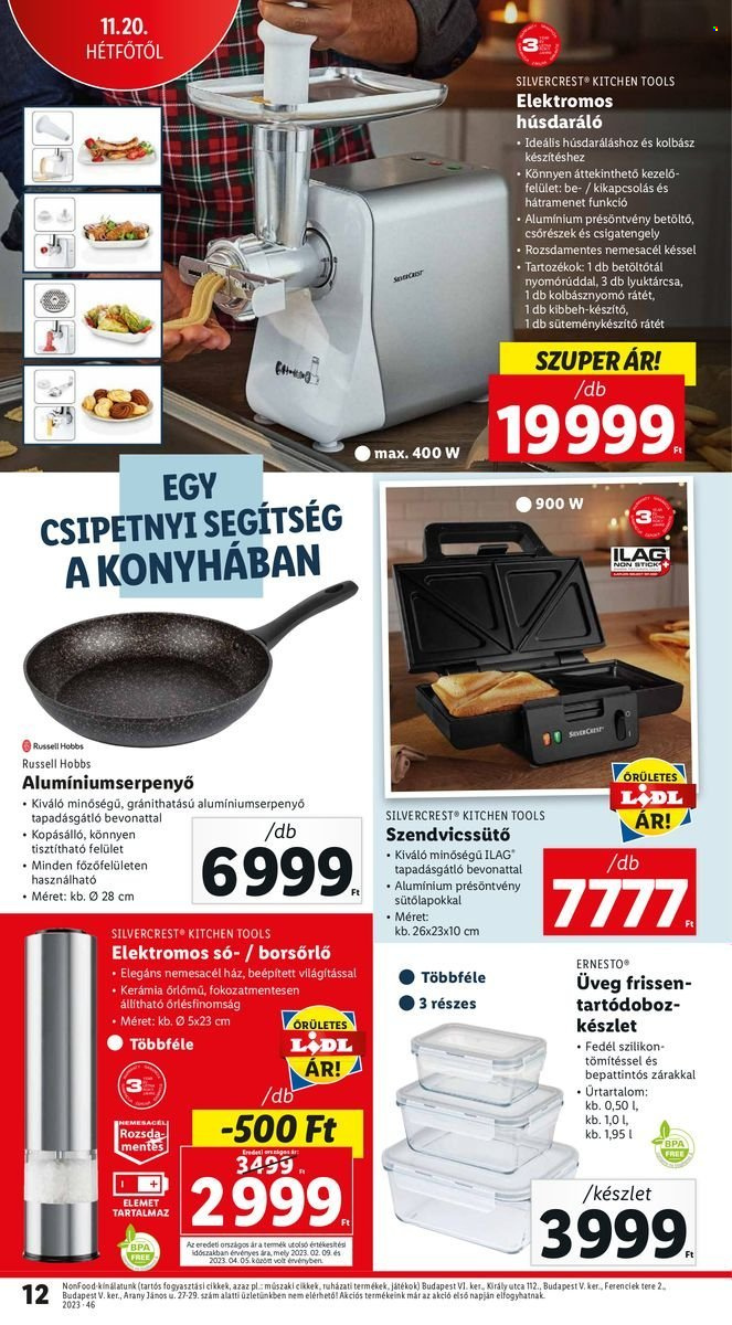 Lidl akciós újságok. Oldal 12