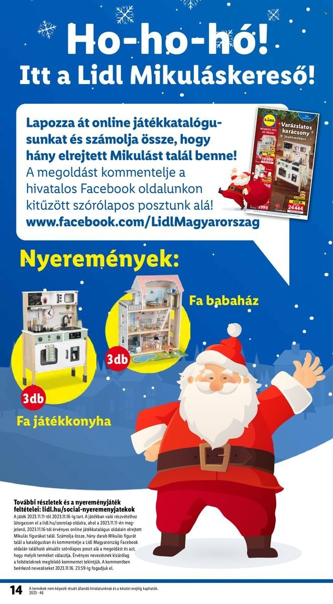 Lidl akciós újságok. Oldal 14