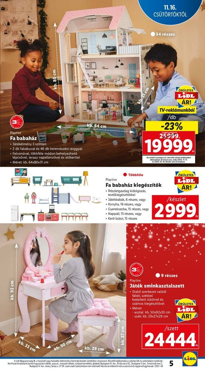 Lidl akciós újságok. Oldal 5