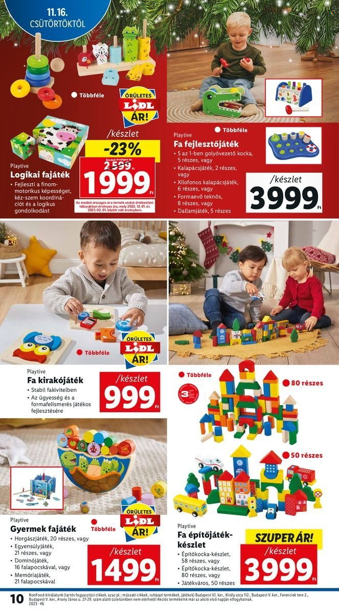 Lidl akciós újságok. Oldal 10