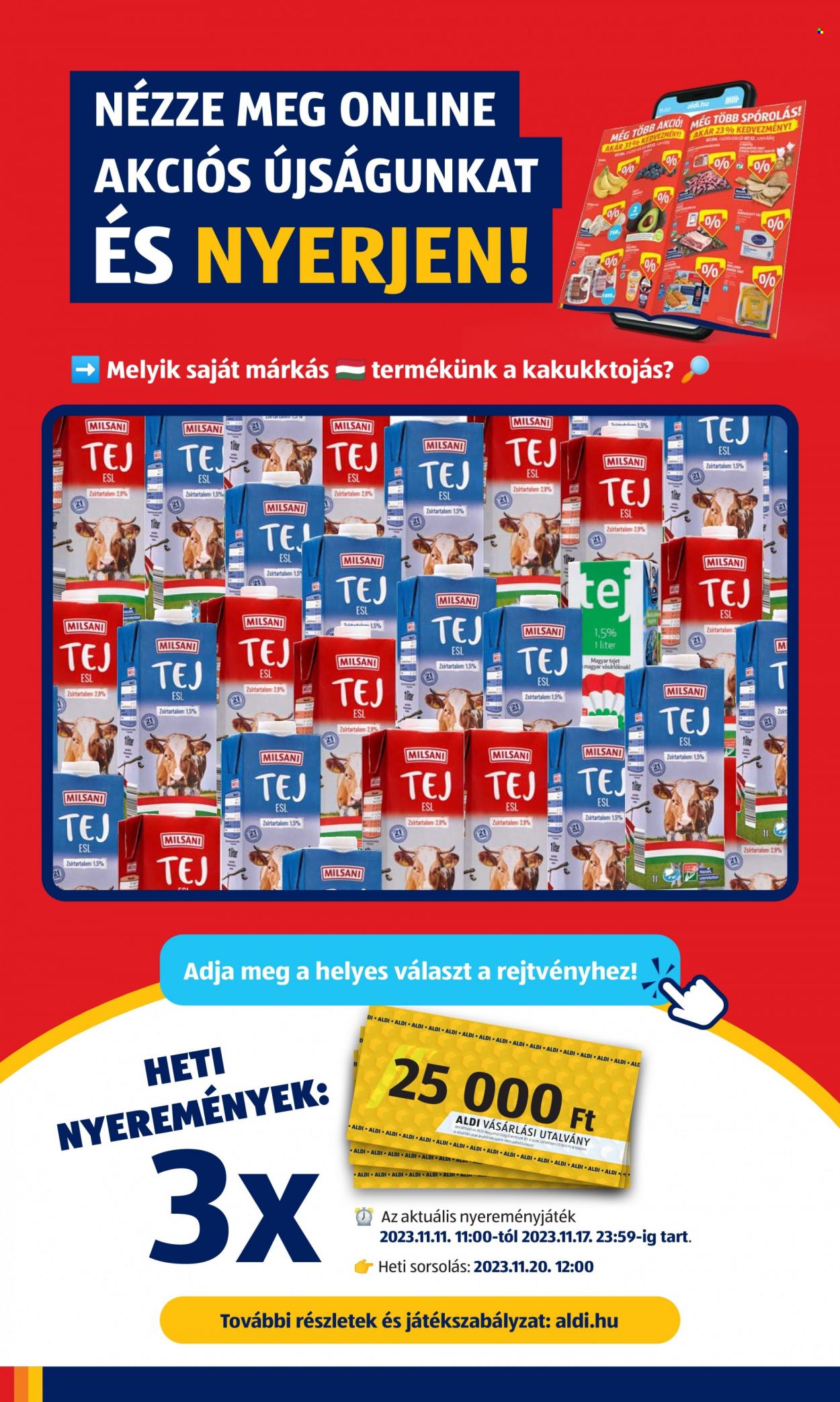 Aldi akciós újságok - 2023.11.16 - 2023.11.22. Oldal 6