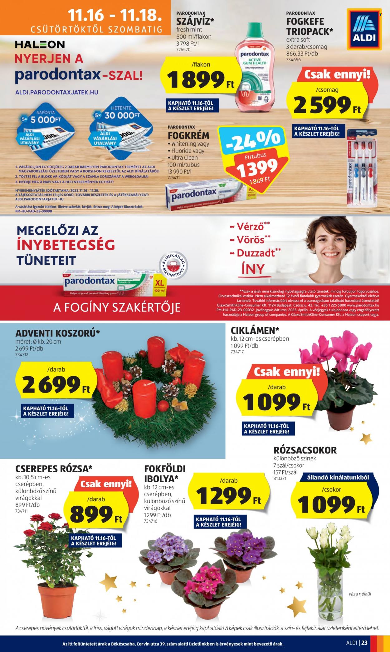 Aldi akciós újságok - 2023.11.16 - 2023.11.22. Oldal 27