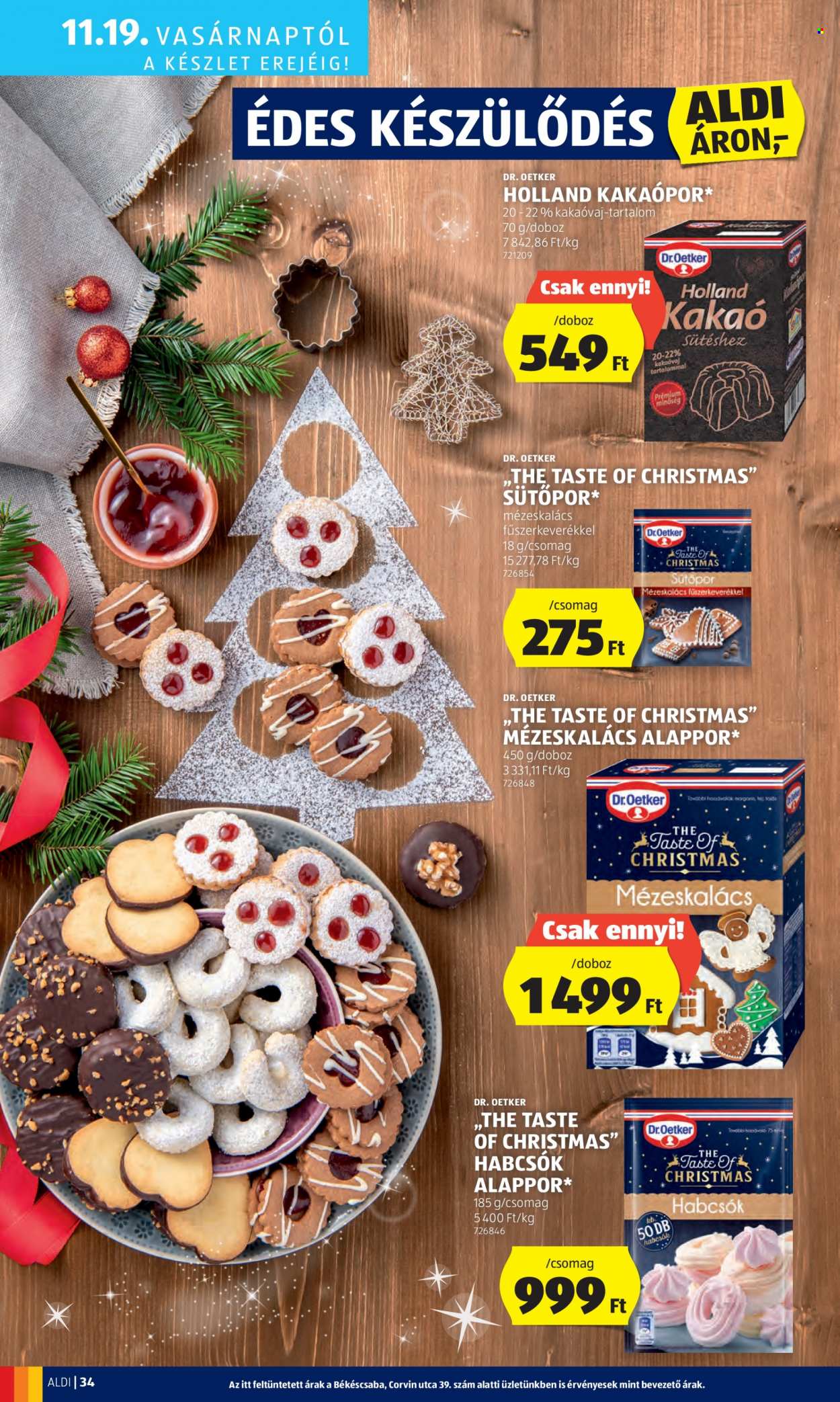 Aldi akciós újságok - 2023.11.16 - 2023.11.22. Oldal 40