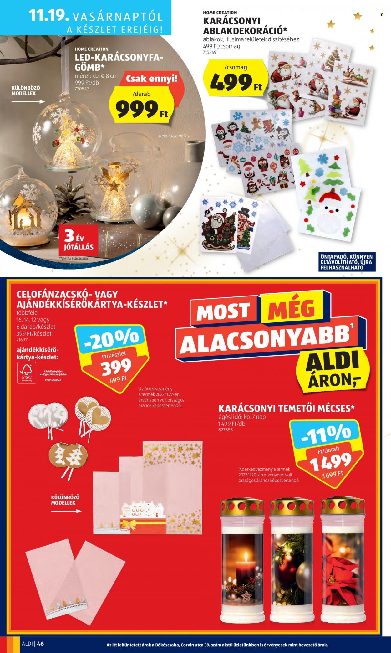Aldi akciós újságok - 2023.11.16 - 2023.11.22. Oldal 52