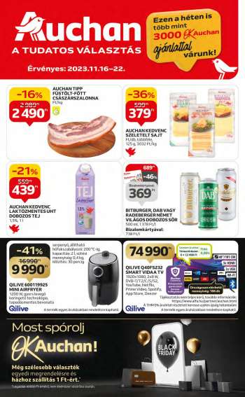 Újság Auchan - 2023.11.16 - 2023.11.22.