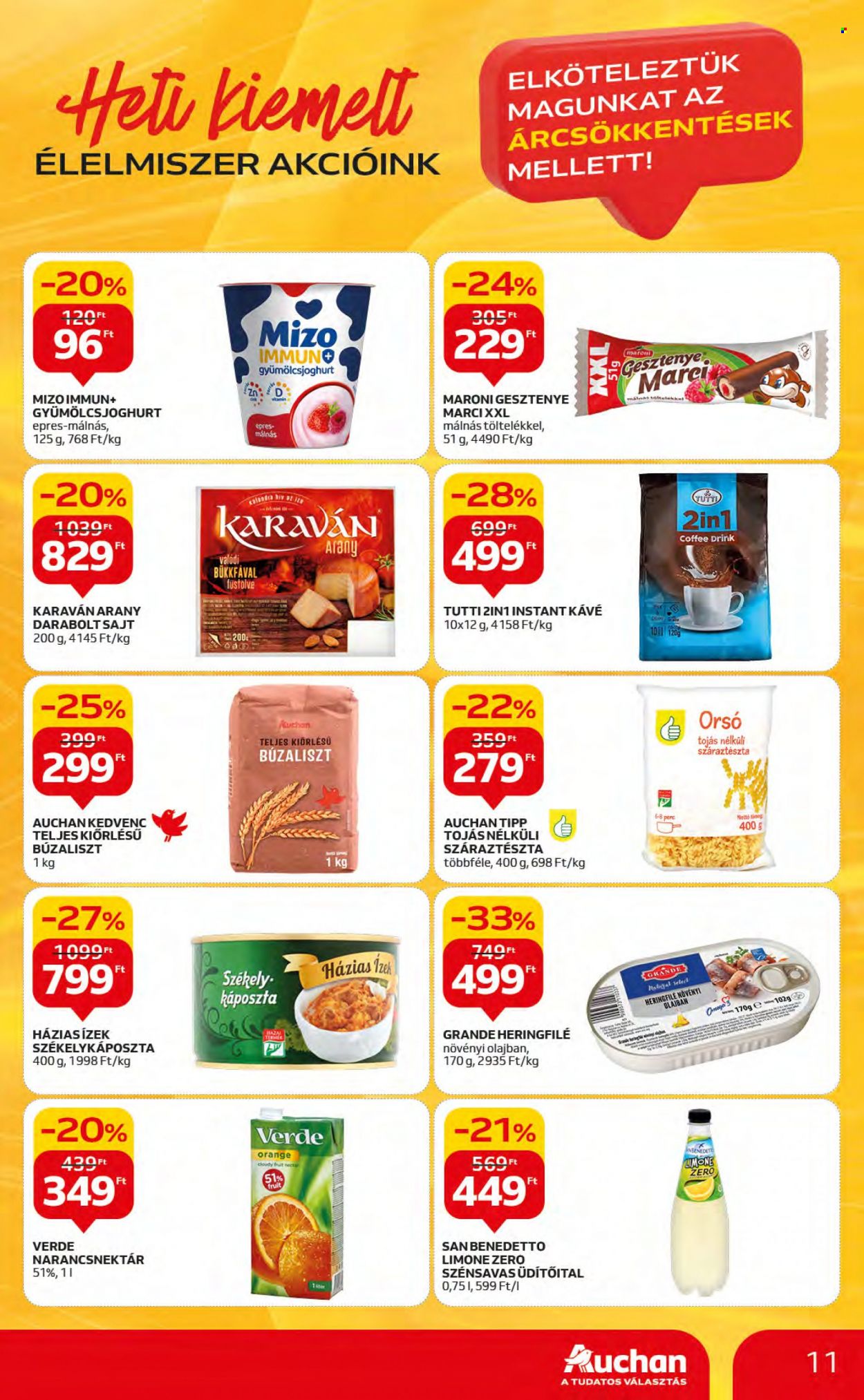 Auchan akciós újságok - 2023.11.16 - 2023.11.22. Oldal 11