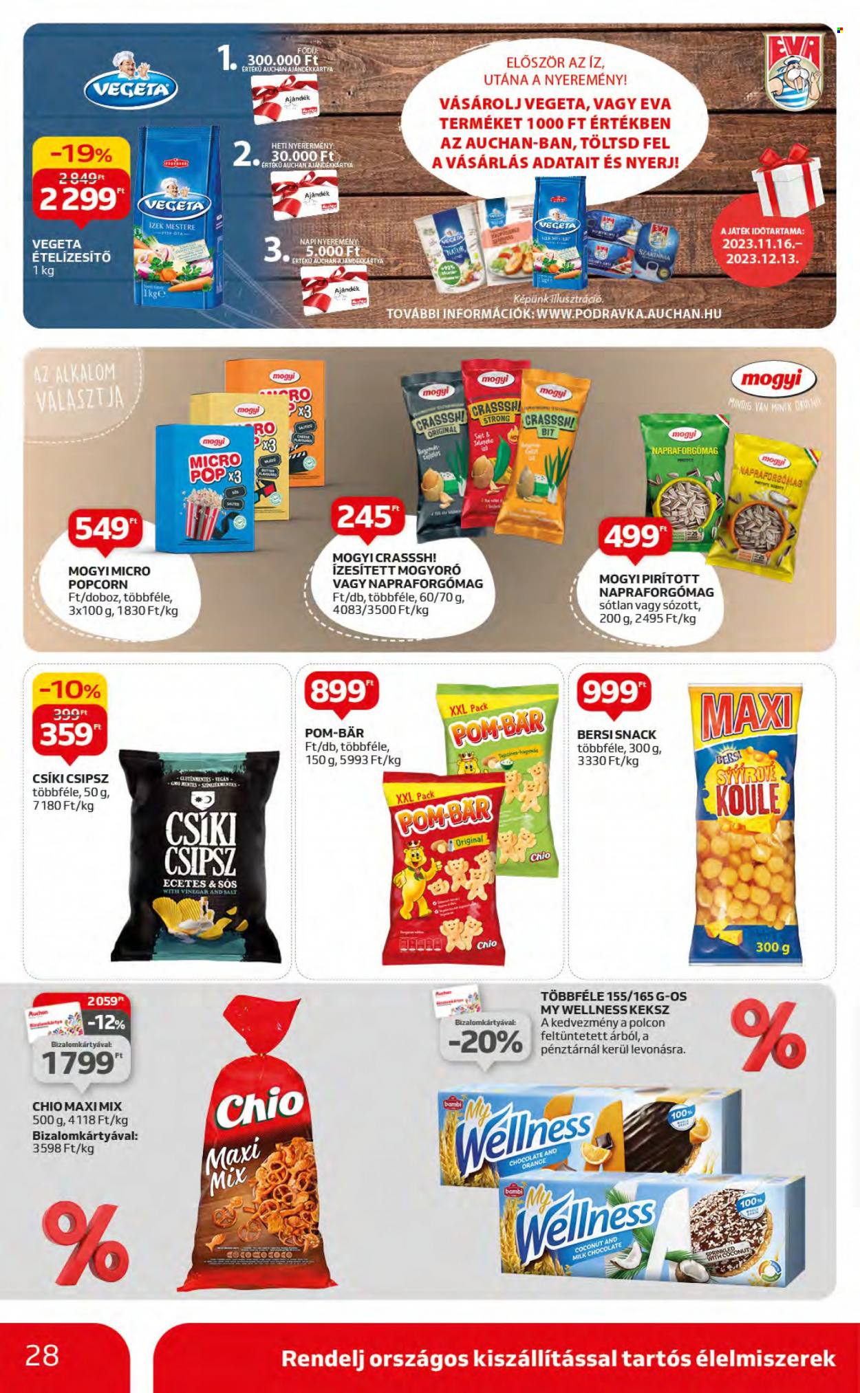 Auchan akciós újságok - 2023.11.16 - 2023.11.22. Oldal 28
