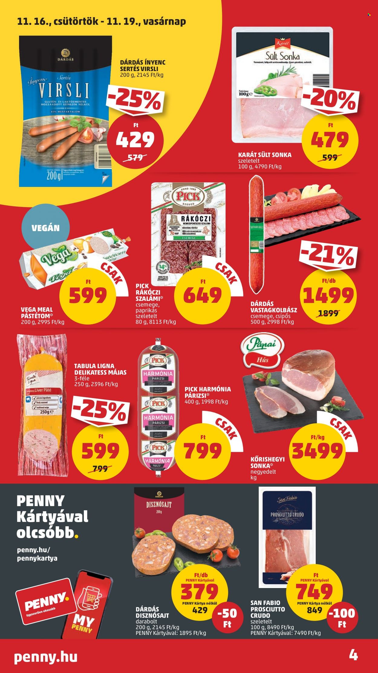 Penny Market akciós újságok - 2023.11.16 - 2023.11.22. Oldal 4