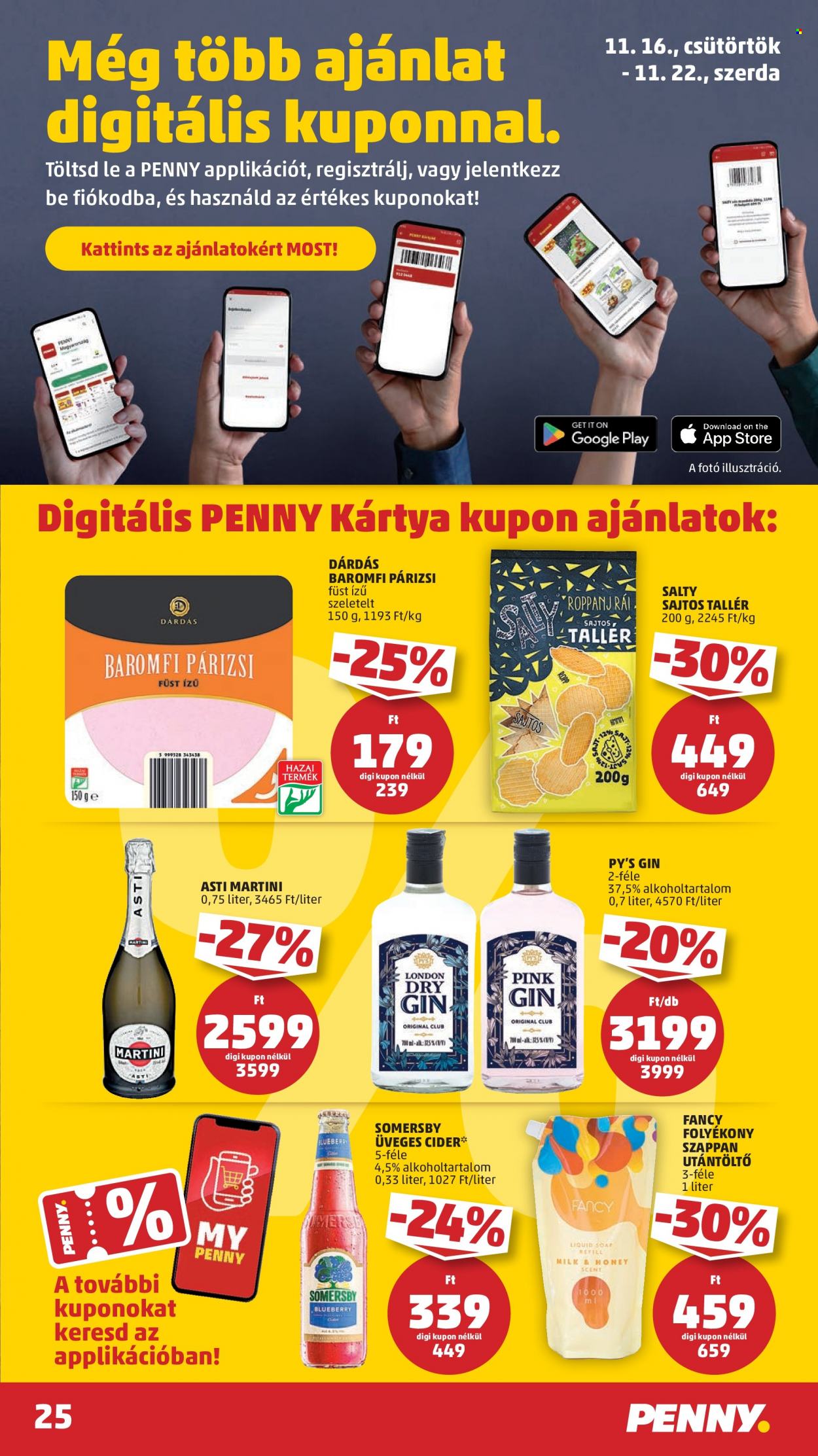 Penny Market akciós újságok - 2023.11.16 - 2023.11.22. Oldal 29