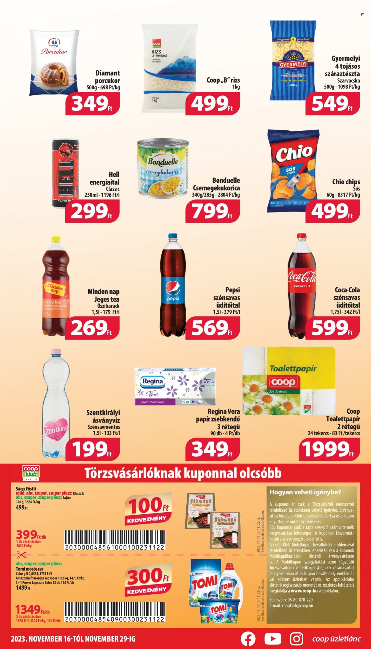 Coop akciós újságok - 2023.11.16 - 2023.11.29. Oldal 3
