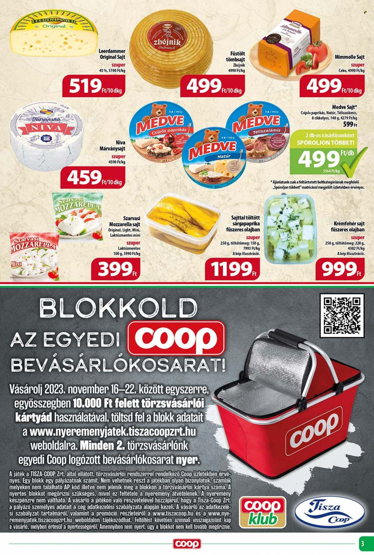 Coop akciós újságok - 2023.11.16 - 2023.11.22. Oldal 3
