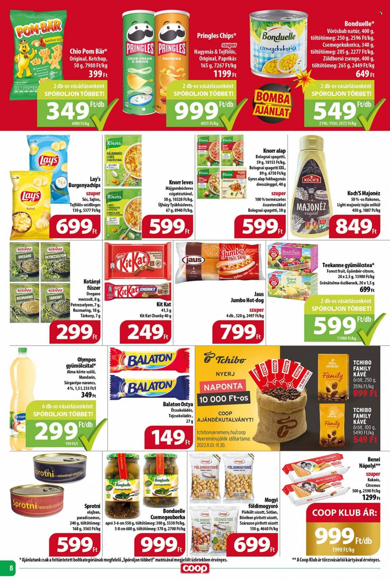 Coop akciós újságok - 2023.11.16 - 2023.11.22. Oldal 8