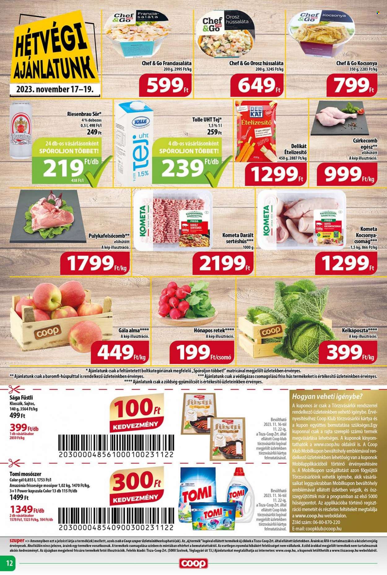 Coop akciós újságok - 2023.11.16 - 2023.11.22. Oldal 12
