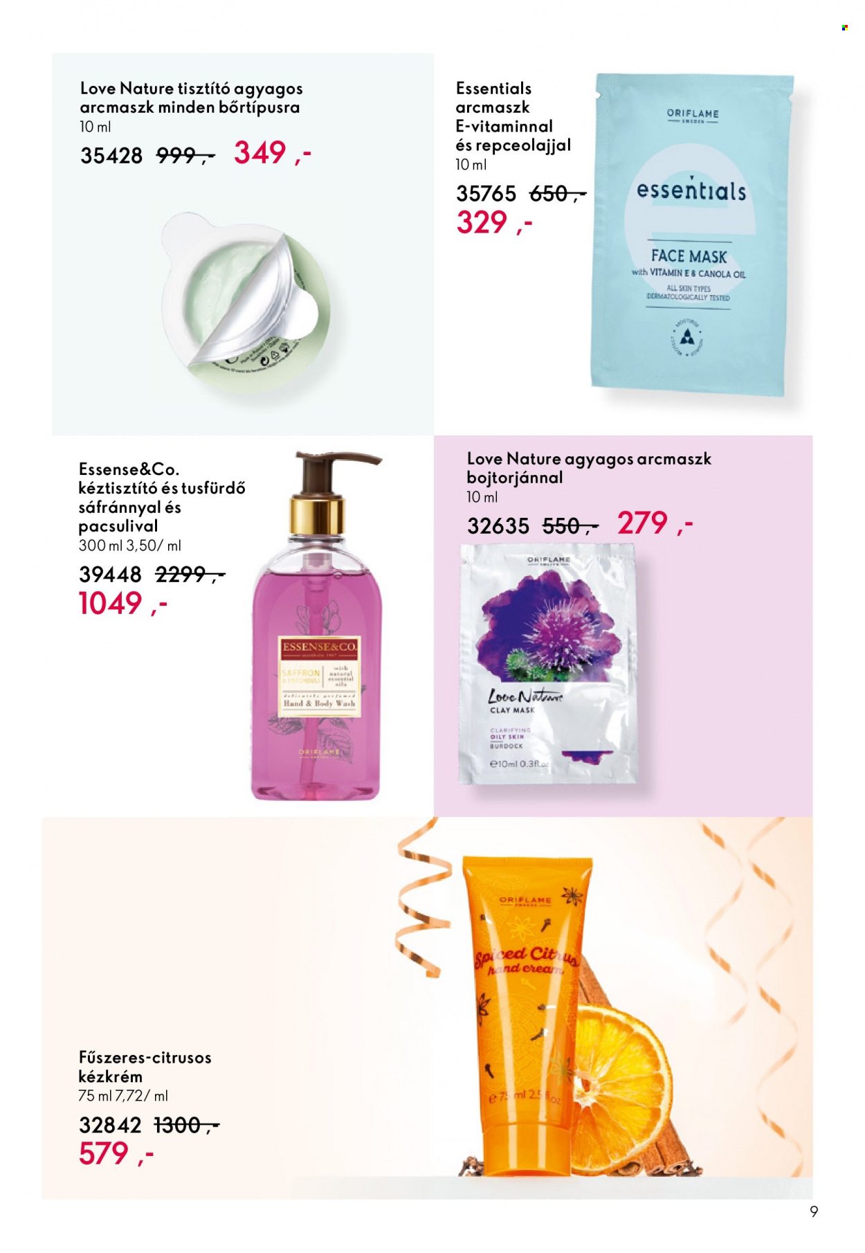Oriflame akciós újságok - 2023.11.15 - 2023.12.05. Oldal 9