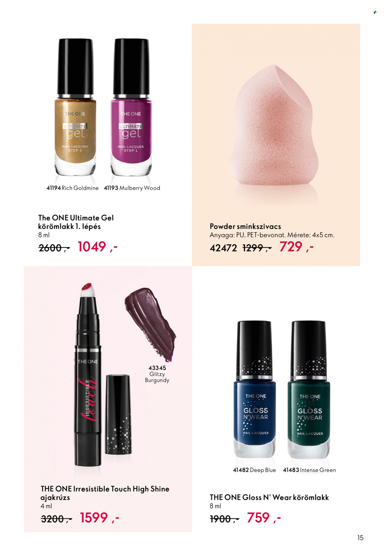 Oriflame akciós újságok - 2023.11.15 - 2023.12.05. Oldal 15