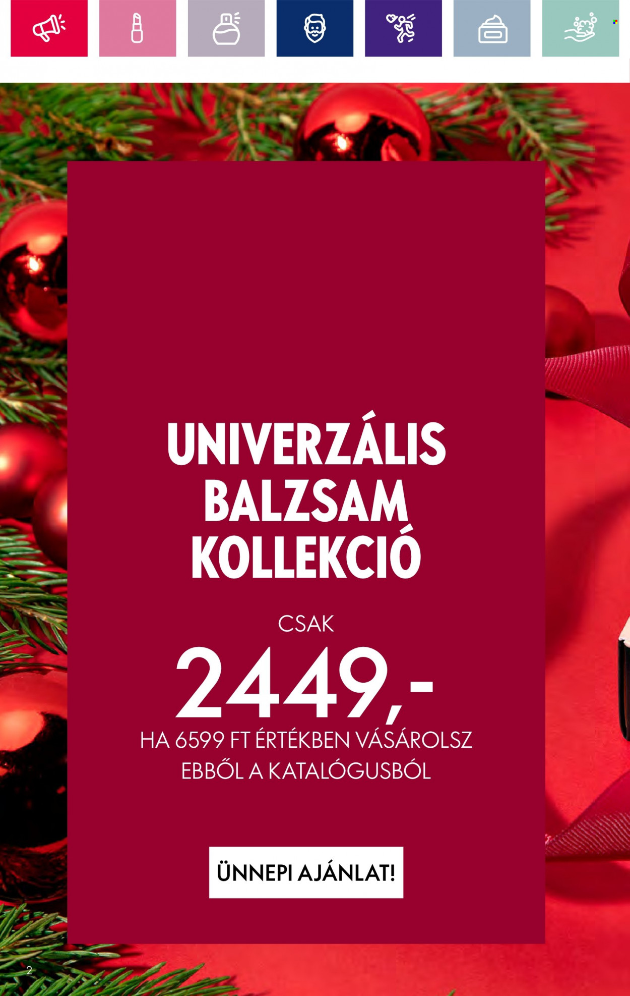 Oriflame akciós újságok - 2023.11.15 - 2023.12.05. Oldal 2