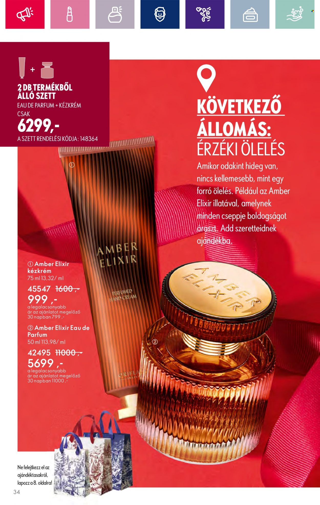 Oriflame akciós újságok - 2023.11.15 - 2023.12.05. Oldal 34