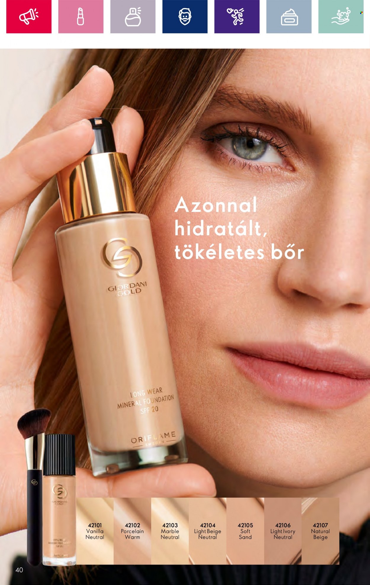 Oriflame akciós újságok - 2023.11.15 - 2023.12.05. Oldal 40