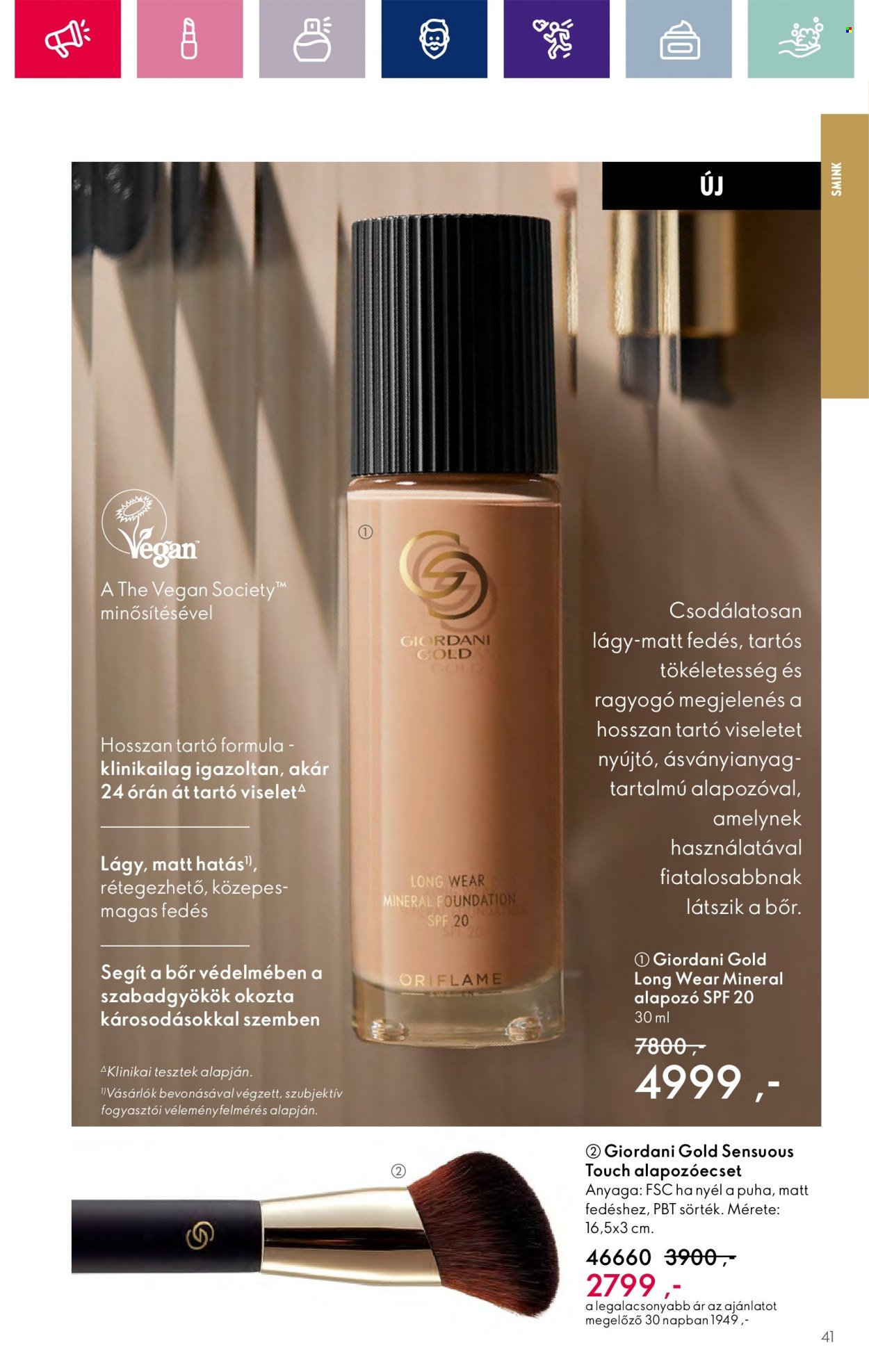 Oriflame akciós újságok - 2023.11.15 - 2023.12.05. Oldal 41