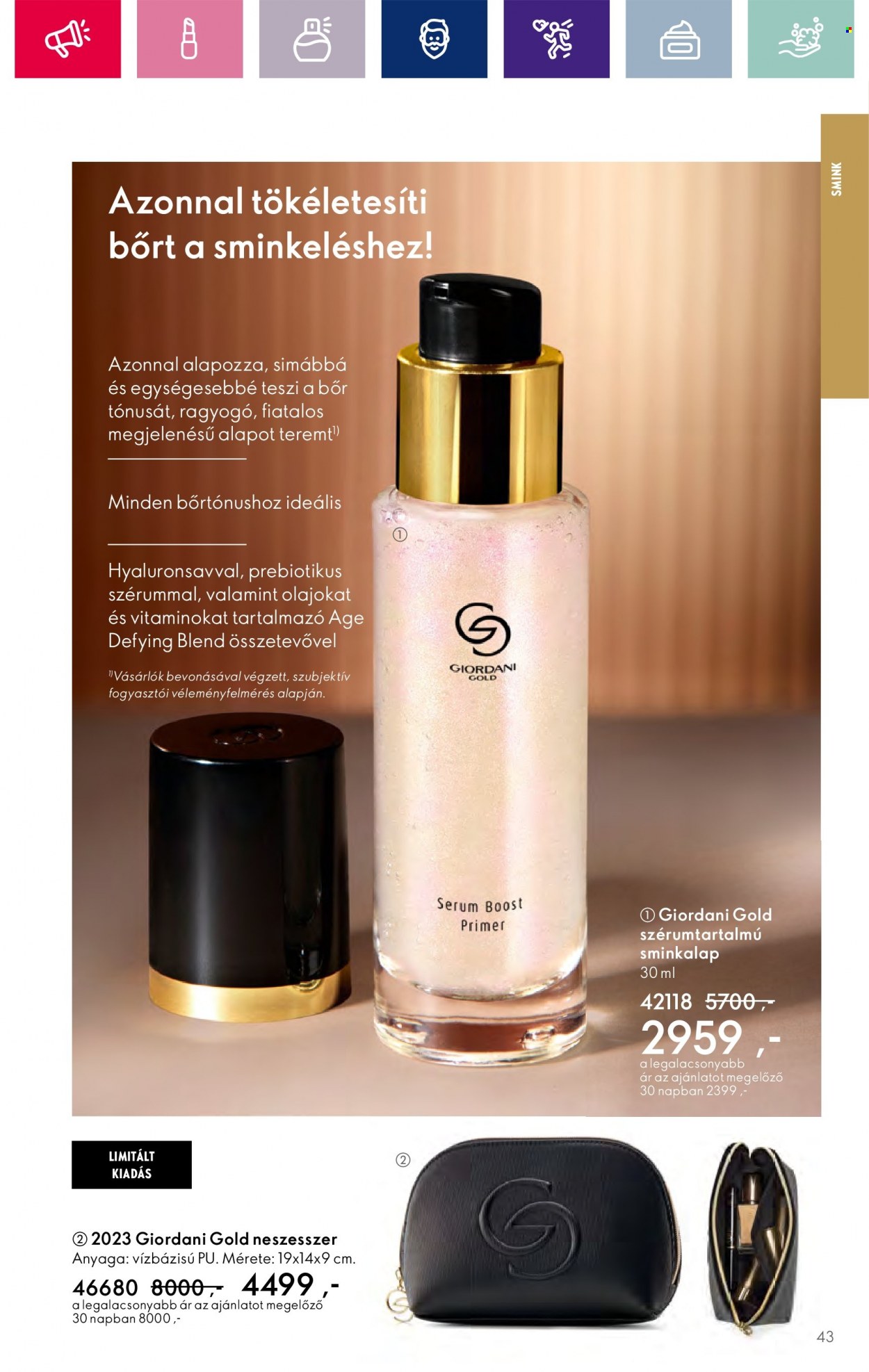 Oriflame akciós újságok - 2023.11.15 - 2023.12.05. Oldal 43